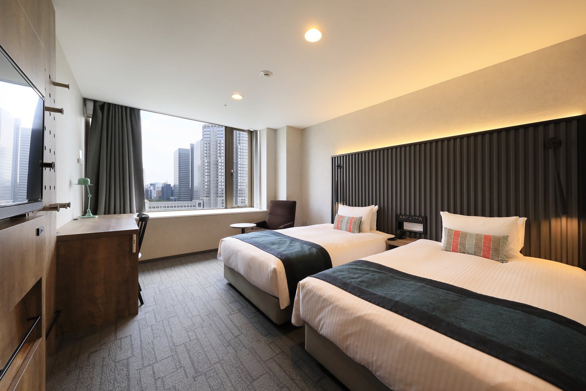 パークビューデラックスツイントップフロア | Park View Deluxe Twin Top Floor